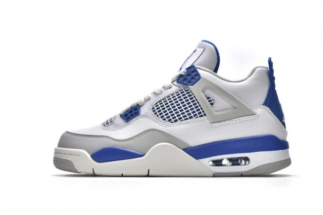 MaikeSneakers Blue Jordan Air 4 (2012) Military 308497-105 Retro 0803